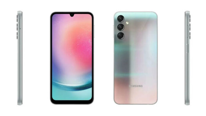 Samsung Galaxy A24 new render leak