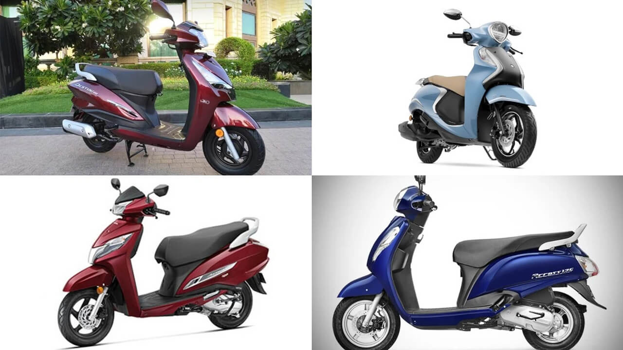 Top 5 Most Affordable 125cc scooters