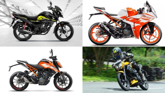 Top 5 Stylish 125cc Motorcycles in India