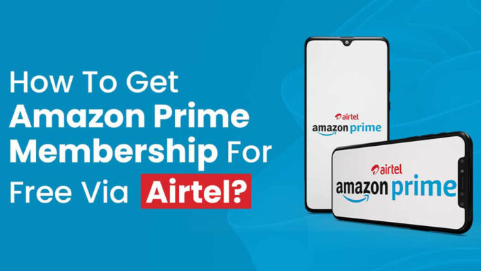 How to get Free Amazon Prime Bharti Airtel