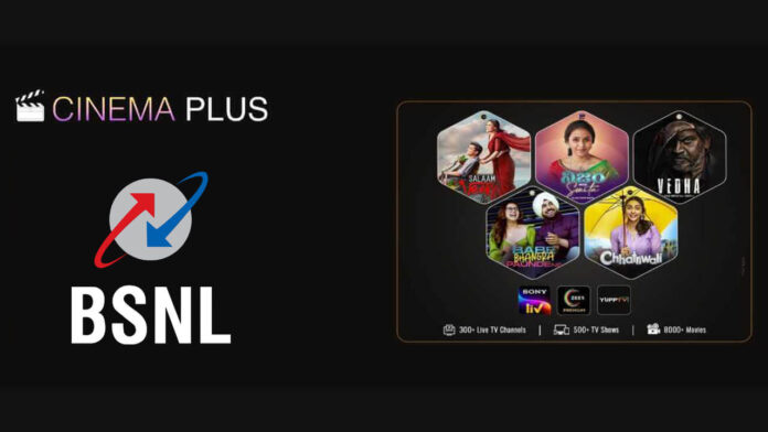 BSNL brings Cinemaplus OTT service