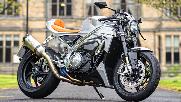 Norton V4CR Cafe Racer Bike Launched