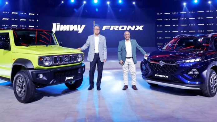 Maruti Suzuki Fronx Jimny cross 50000 bookings