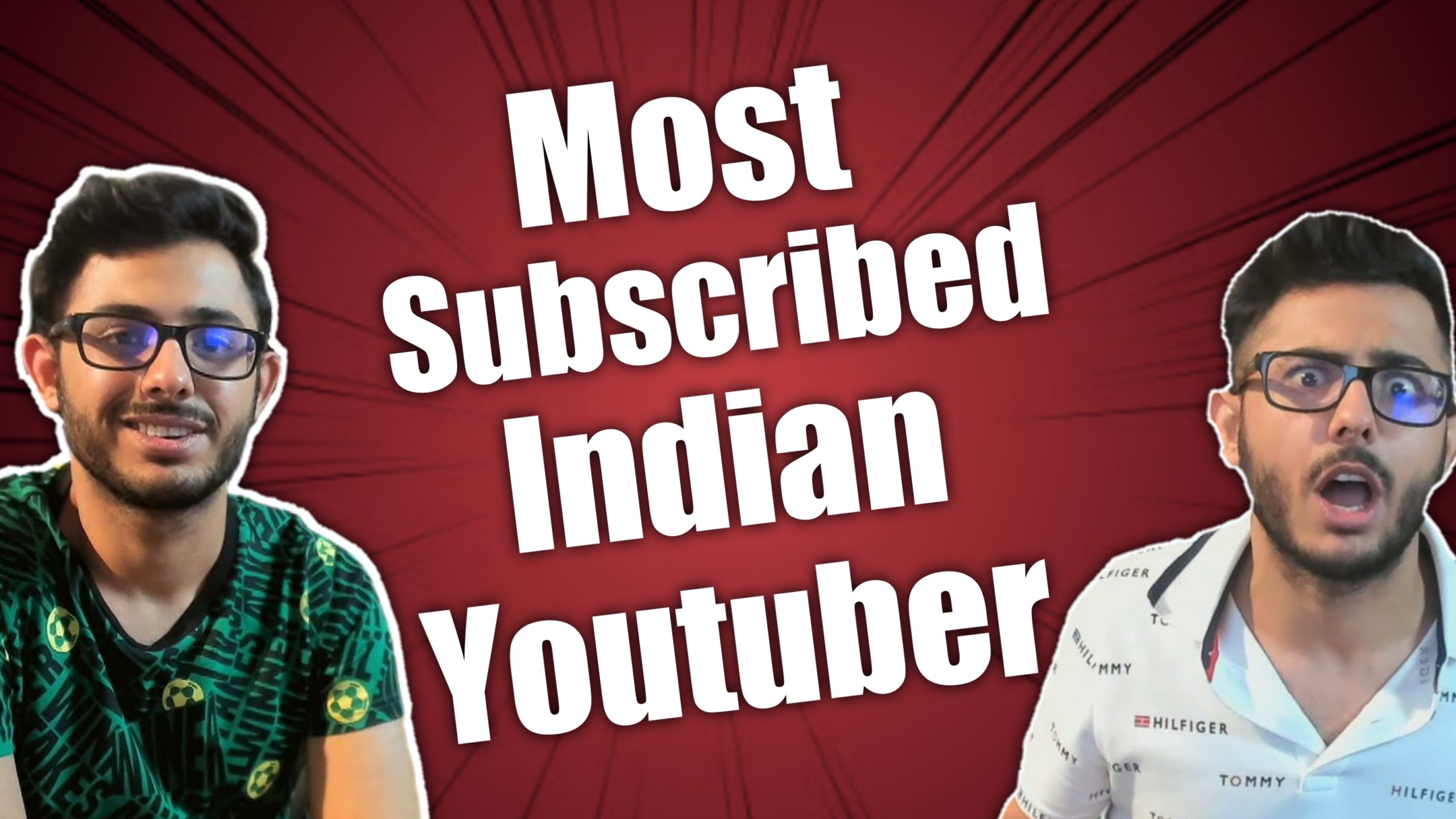 Carryminati Youtube channel is the most subscribed Individual Youtuber in India