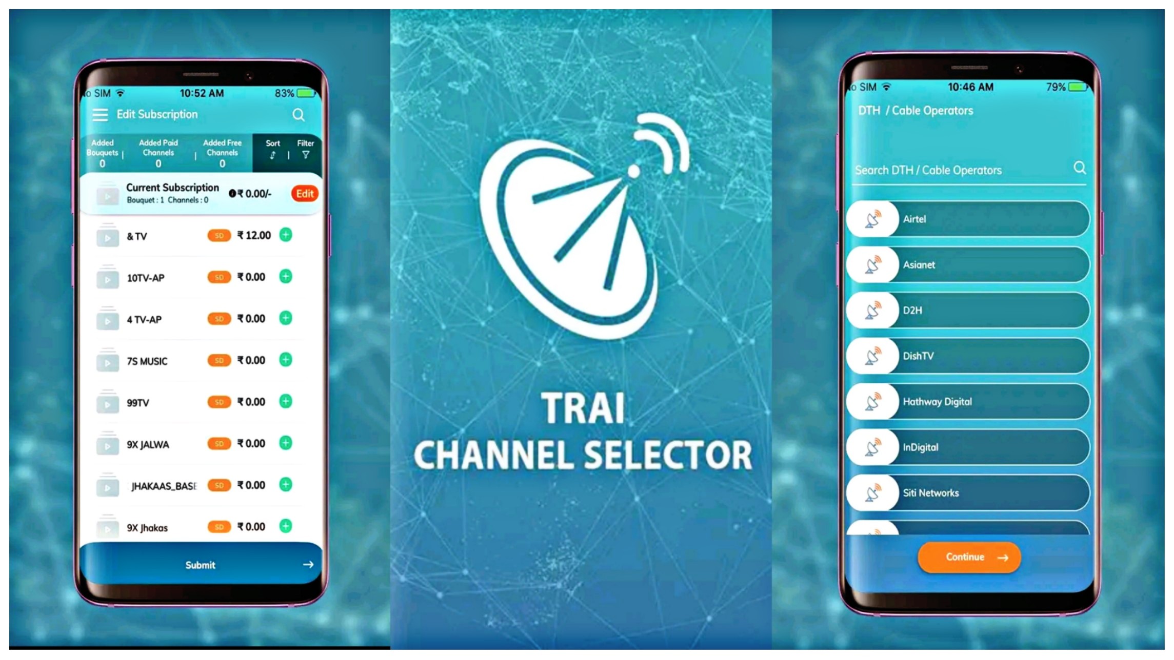 TRAI Channel Selector App Released for Easy Cable Subscription/ DTH Modification