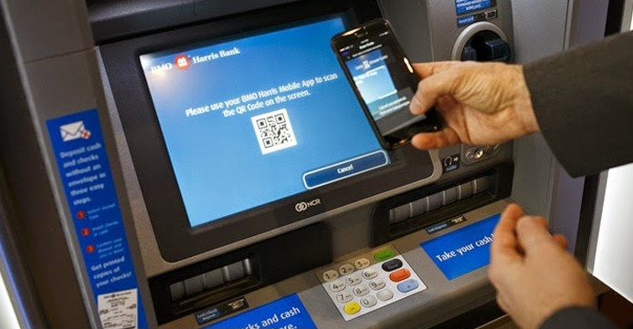 Touchless Cash Withdrawl in ATMs