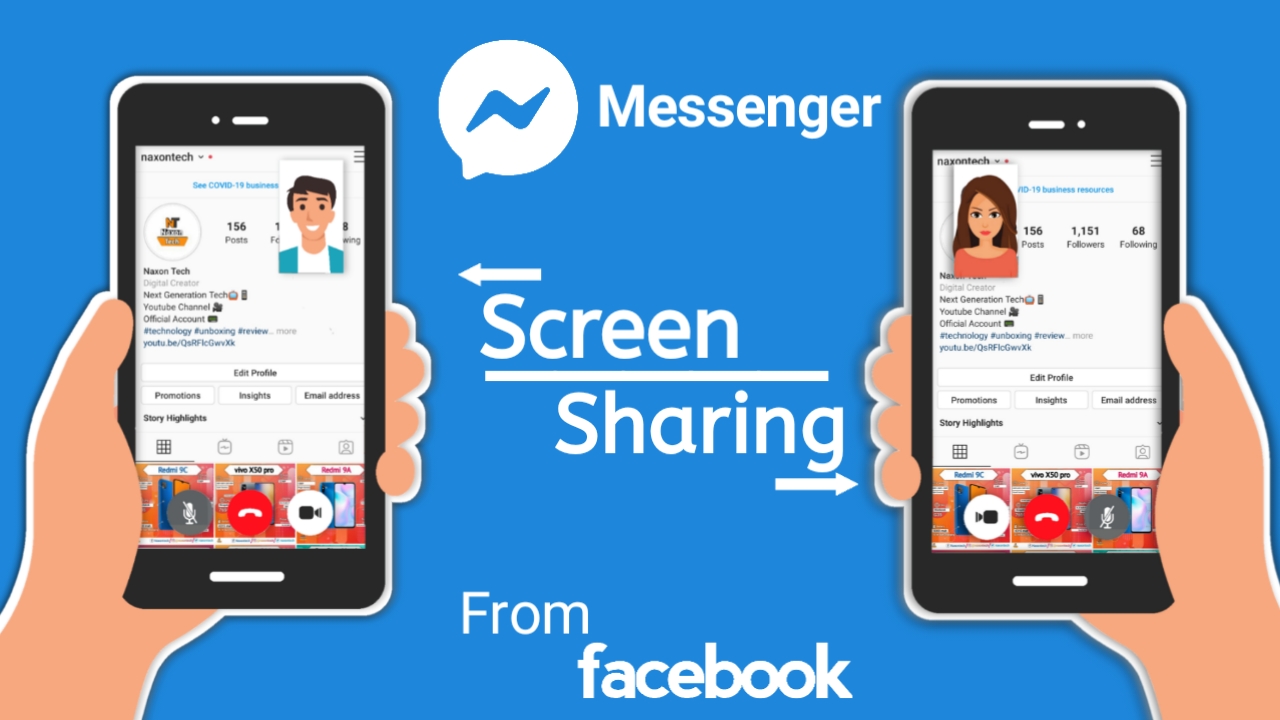 facebook messenger screen sharing