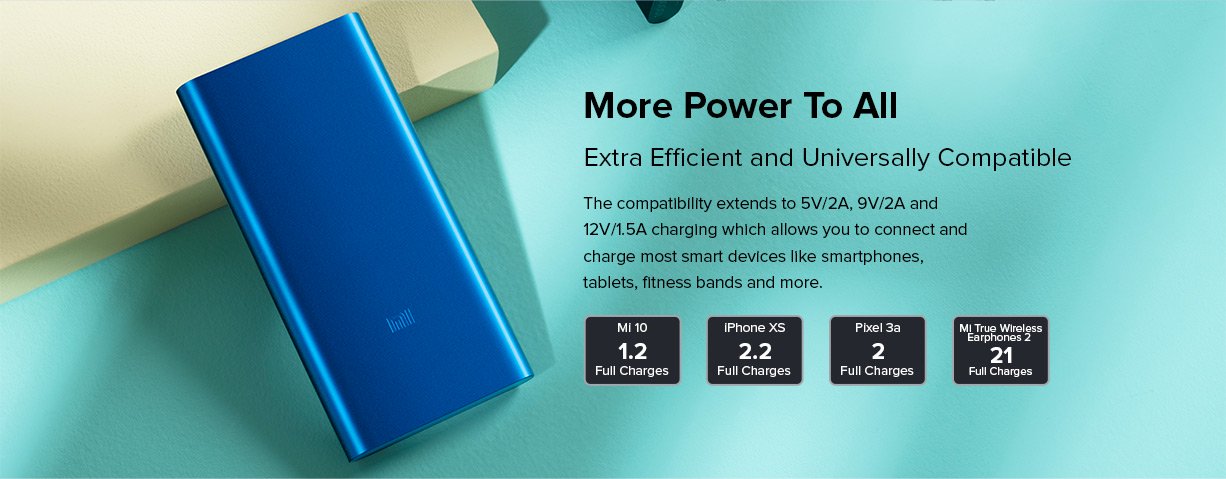 Mi Power Bank 3i launched in India - Features, Price