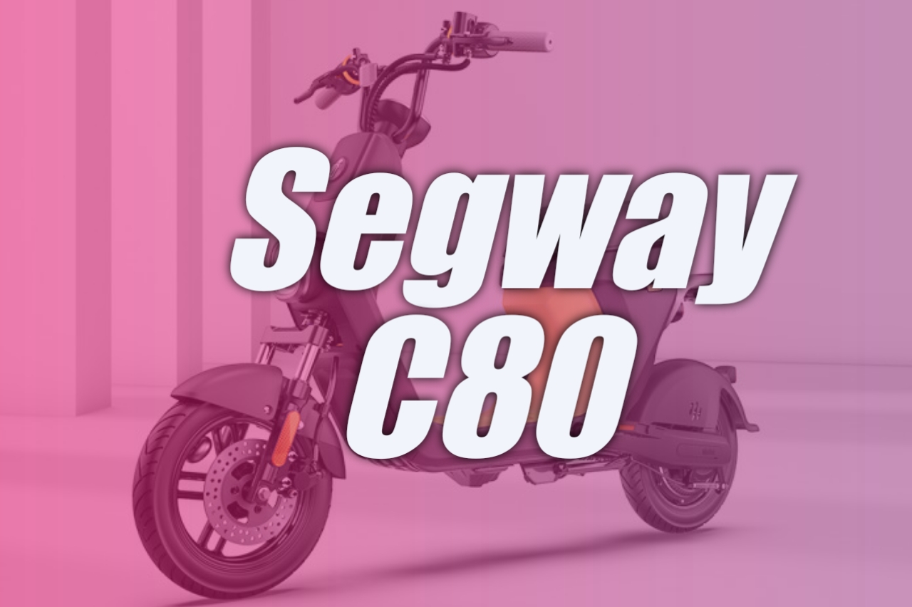 Segway eMoped C80 launched with Smart Seat Detection and Auto-Lock Mode