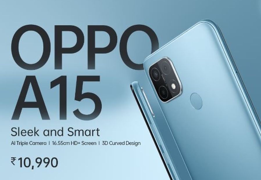 Oppo A15 launched in India with Mediatek Helio P35 SoC: Price & Specification