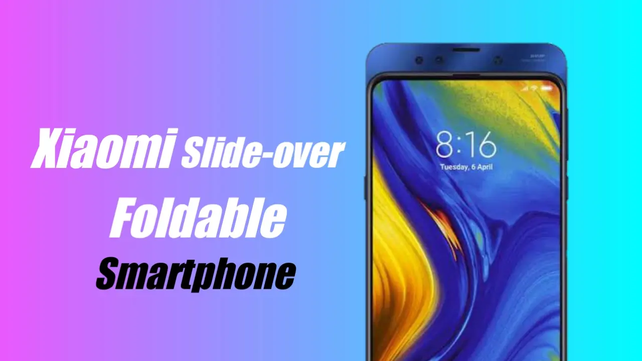 Xiaomi Slide cover design smartphone