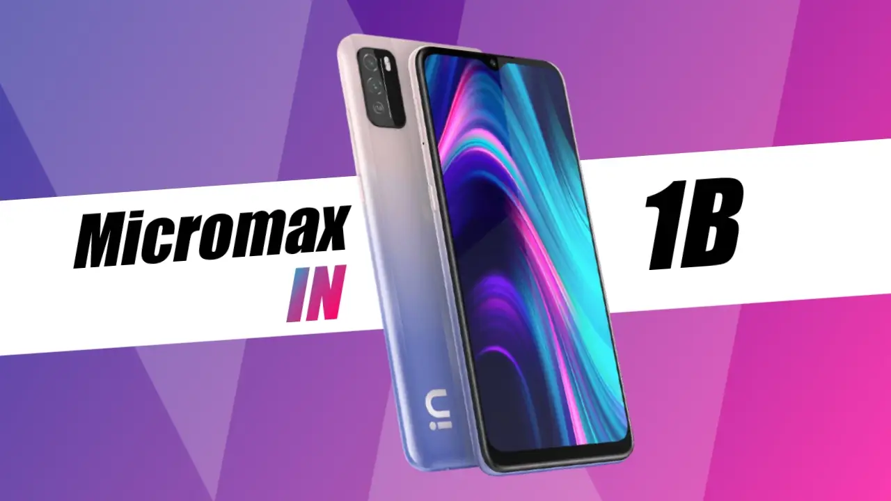 Micromax IN 1B with dual rear camera setup and waterdrop notch design tipped
