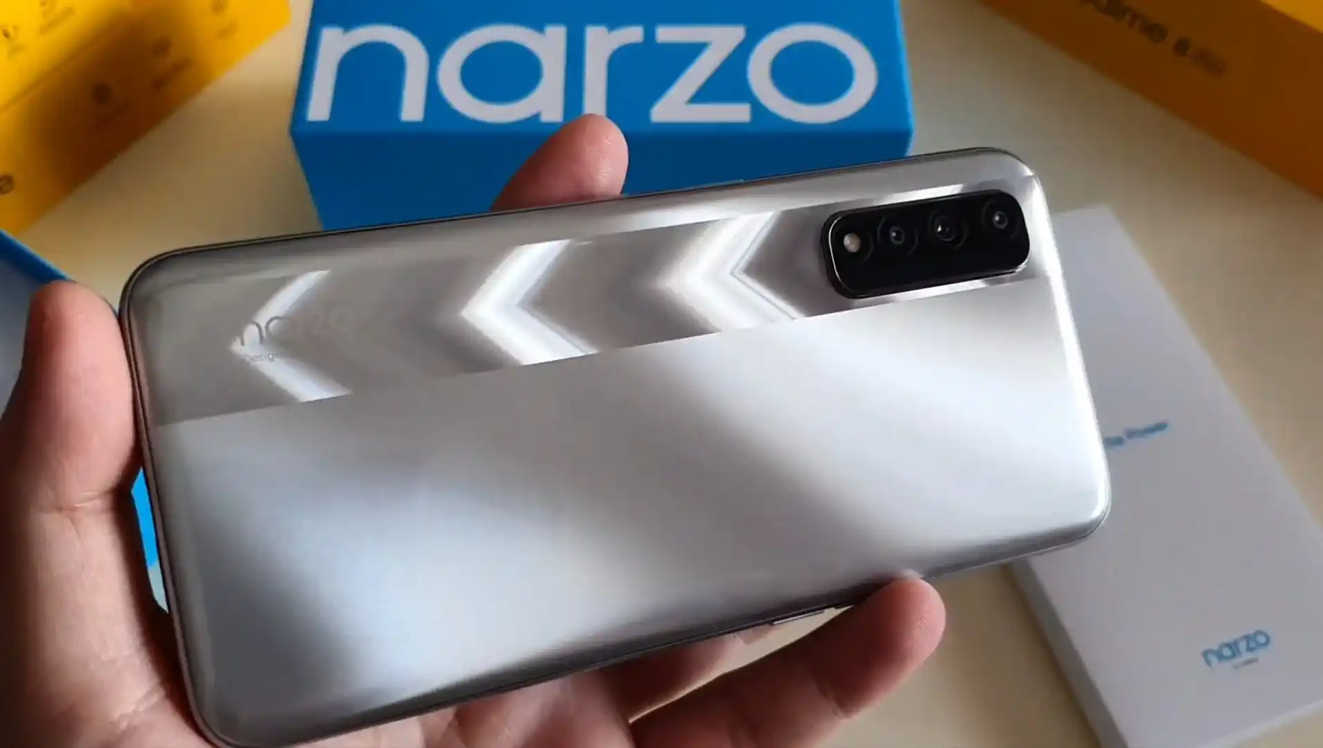 realme narzo 30 4G unboxing