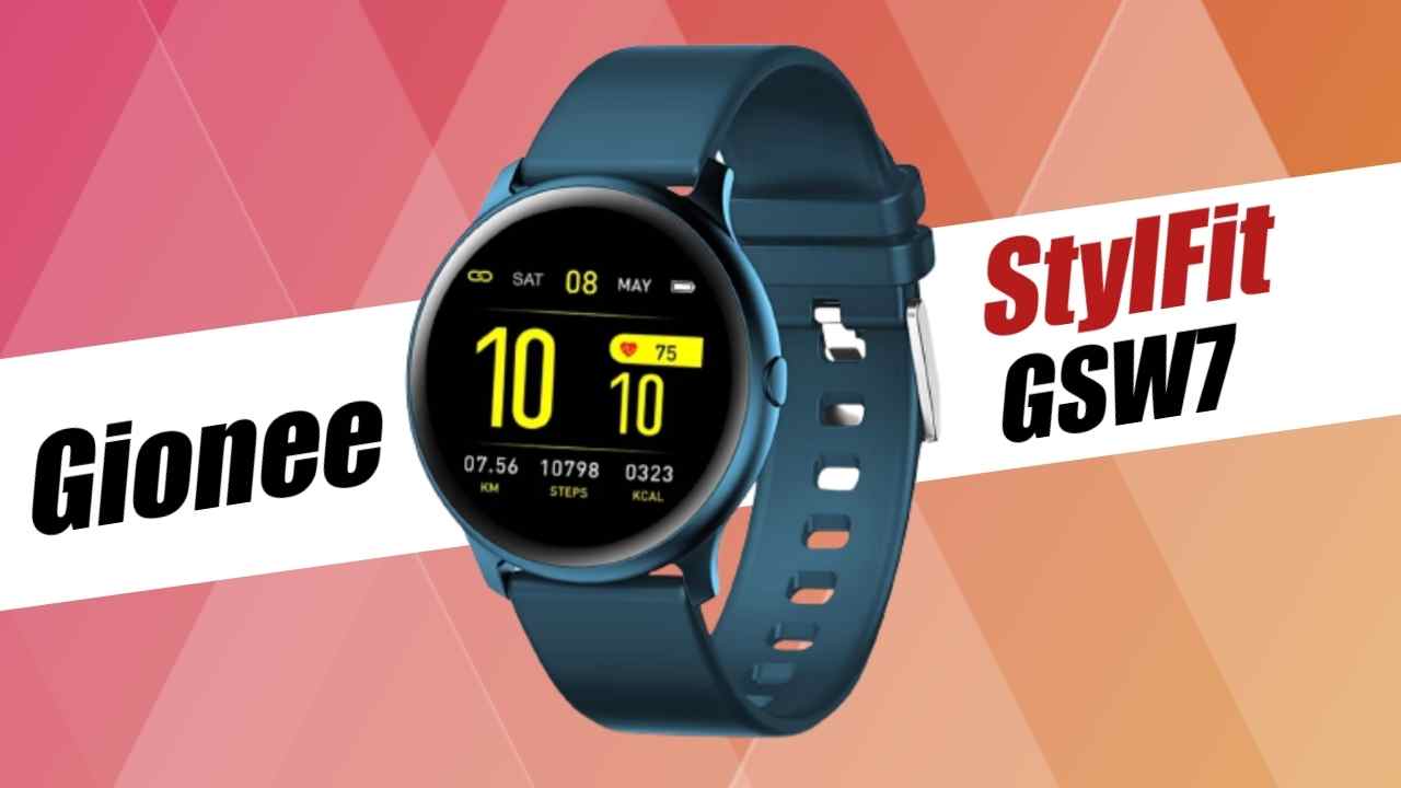 Gionee Smartwatch 7 with Spo2 sensor, heart rate monitoring launched: Price, Specifications
