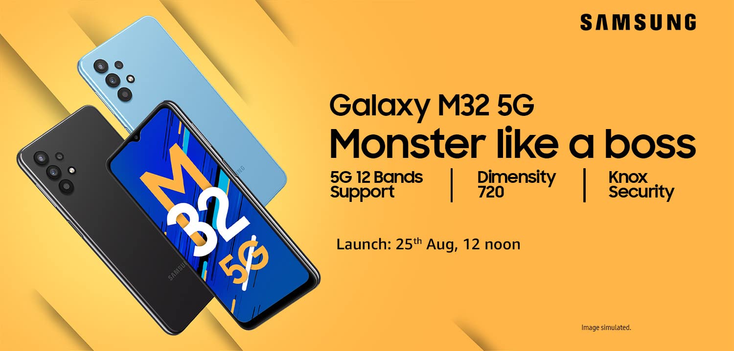 Samsung Galaxy M32 5G confirmed to launch on August 25 in India, Specifications tipped