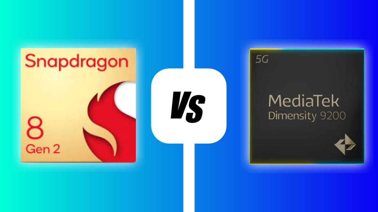 Qualcomm Snapdragon 8 Gen 2 vs MediaTek Dimensity 9200