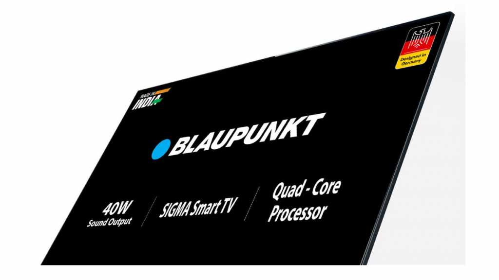Blaupunkt Sigma 40-inch Smart Android TV launched in just 13,499, know features