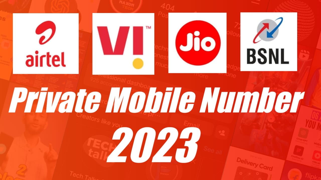 Private Mobile Number in India