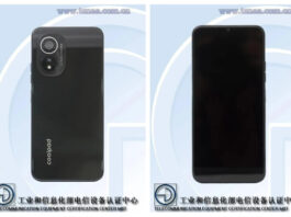 Coolpad cp17 listed tenaa with image specifications