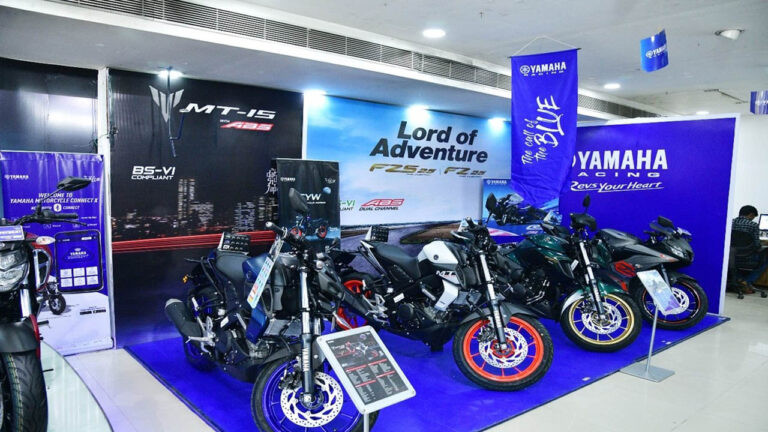 Yamaha Blue Square: Yamaha has achieved a double century of showrooms in the country, plans are ready to win the hearts of buyers.