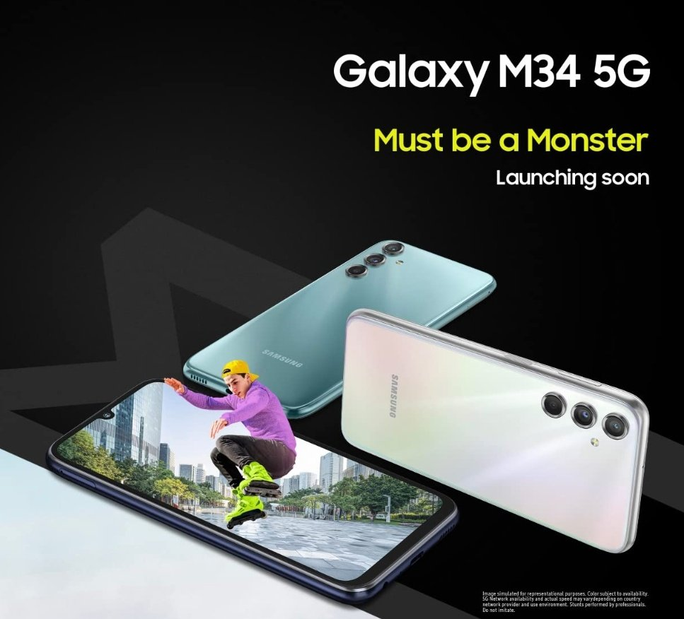 Samsung Galaxy M34 5G Launch Date