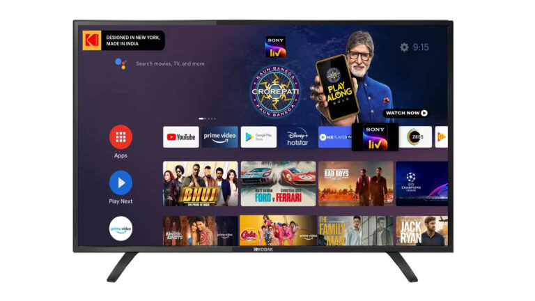 Feature-packed Kodak Smart TV will be available at huge discount, Amazon Sale starting tomorrow
