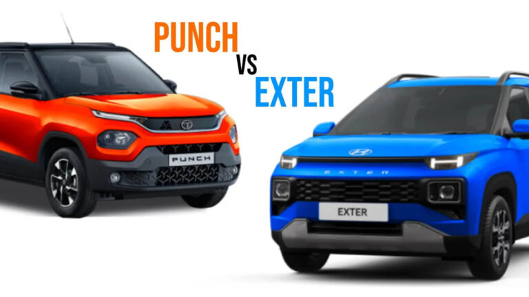 Hyundai Exter vs Tata Punch: Who is better between Tata Punch and Hyundai Exter under 6 lakhs?  Compare and judge for yourself