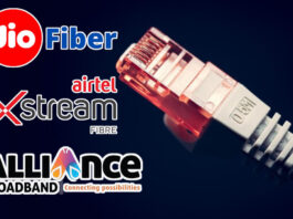 Alliance Broadband has best 100 Mbps Plan compare JioFiber Airtel