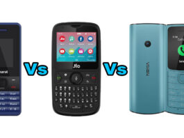 Jio Bharat Phone vs JioPhone 2 vs Nokia 110 4G Compared