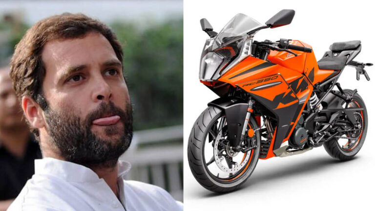 Rahul Gandhi: ‘Can’t ride’, Rahul Gandhi regrets buying a KTM bike