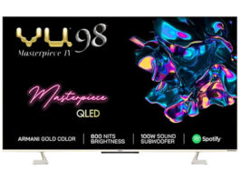 Vu Masterpiece QLED TV 98 Inch launched India