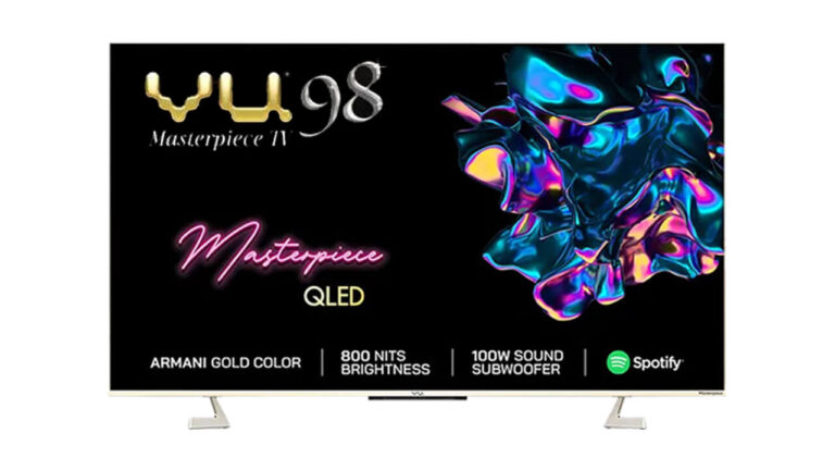 Vu launched a premium Smart TV with 98 inch screen size, you will be surprised when you hear the price!