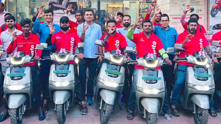 Zomato: TVS ties up with food delivery company to revolutionize delivery