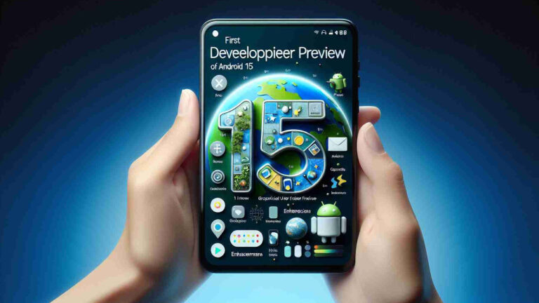 Android 15: Starting today, this phone will be running Android 15, the developer preview release