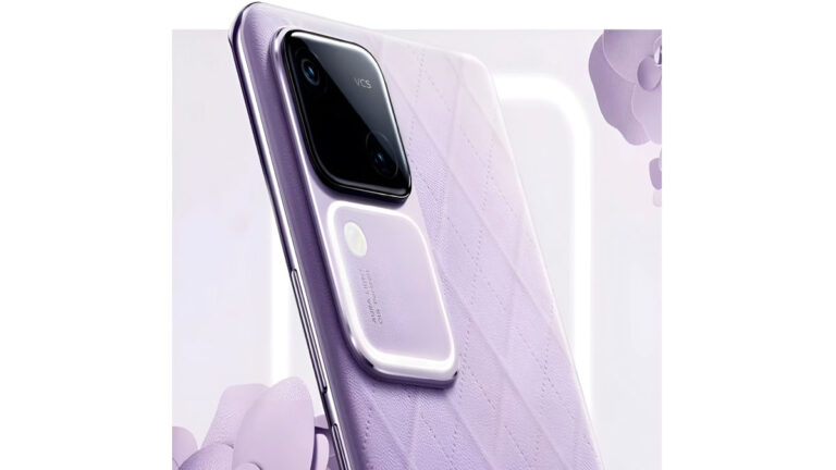 Can’t move the eyes!  Vivo is going to launch the phone in a charming diamond purple color