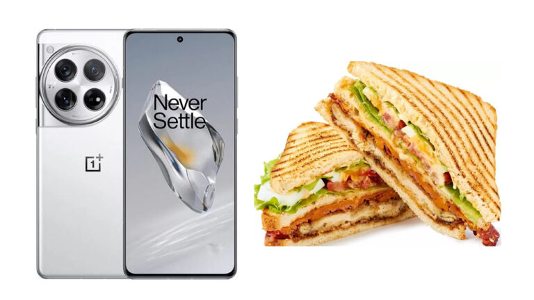 The president of OnePlus compared the smartphone with a sandwich, because you will be surprised to know