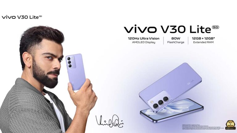 Vivo V30 Lite: Vivo launches ultra-thin phone with 80W charging, 50MP camera