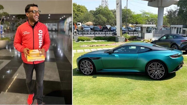 Super car from food delivery!  Zomato founder bought a car worth 4.59 crores