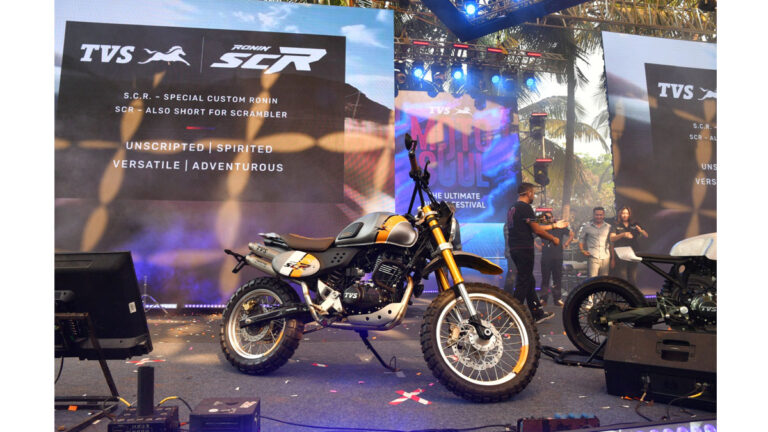 TVS Ronin SCR: This is the first off-road bike from TVS to take on the Hero Expuls