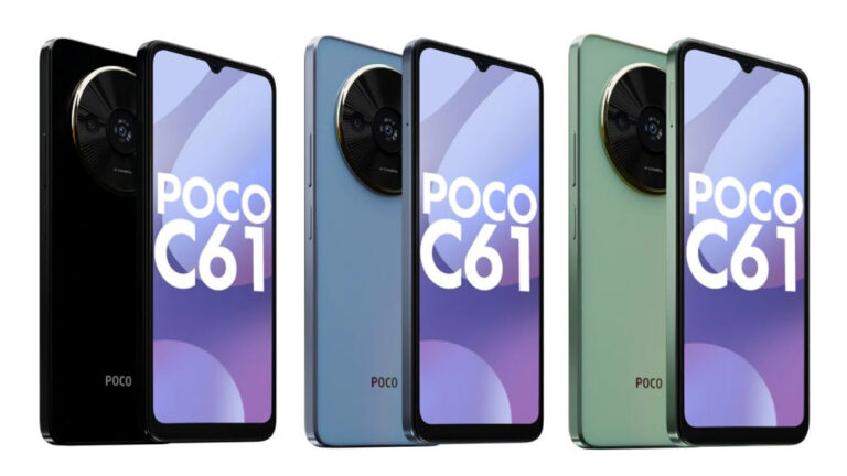 Buy Poco C61 smartphone with powerful features for less than 7000 rupees in the first sale