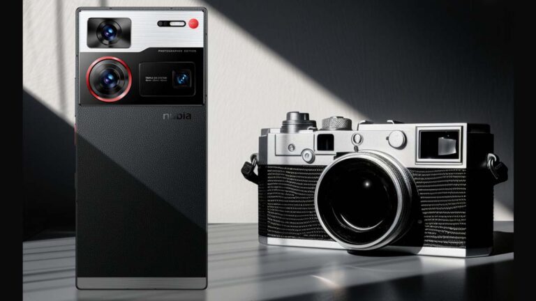 DSLR will give ace!  Nubia brings a phone that looks like a camera for photography
