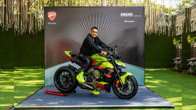 Ducati: Drop the car!  An Indian businessman bought a badass bike by spending 72 lakh rupees
