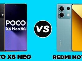 Poco X6 Neo vs Redmi Note 13 Compared