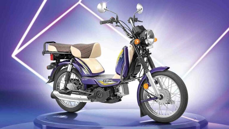 TVS XL EV: Free from oil consumption, TVS brings XL Electric for working people