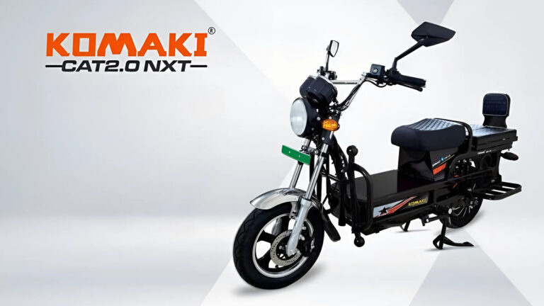 Komaki Cat 2.0 NXT: 140 km on a full charge, Rs 5000 discount on this electric moped