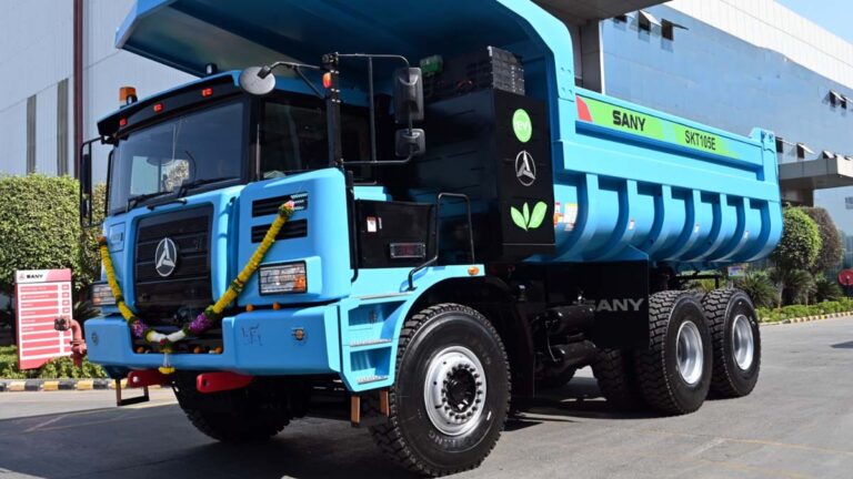 Electric Truck: India’s first electric dumper truck to reduce pollution, capable of carrying a load of 70,000 kg