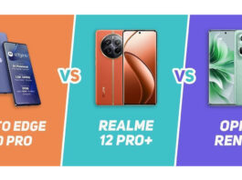 Moto Edge 50 Pro vs Realme 12 Pro+ vs OPPO Reno11