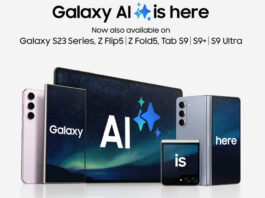 Samsung Galaxy S23 Tab 9 z fold flip 5 received galaxy ai rolling out