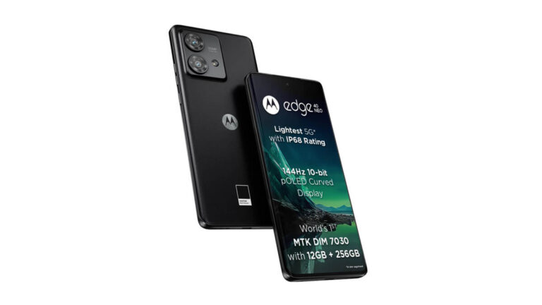 You will not feel it in your hand, there is no damage from water!  Motorola Edge 40 Neo Priced Again, Know Details