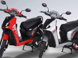 bgauss ruv 350 electric scooter launched in india at rs 1.10 lakh